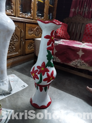কাগজের তৈরি ফুলের টব